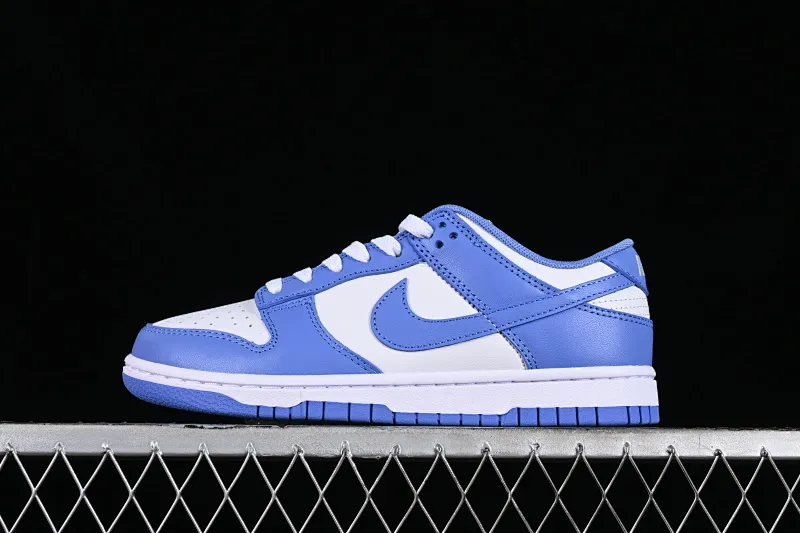 All categories Nk SB Dunk series Nk SB Dunk Low low-top sneakers Nk Dunk Low "Polar Blue" North Carolina blue replacement SB low-top casual sneakers DV0833-400